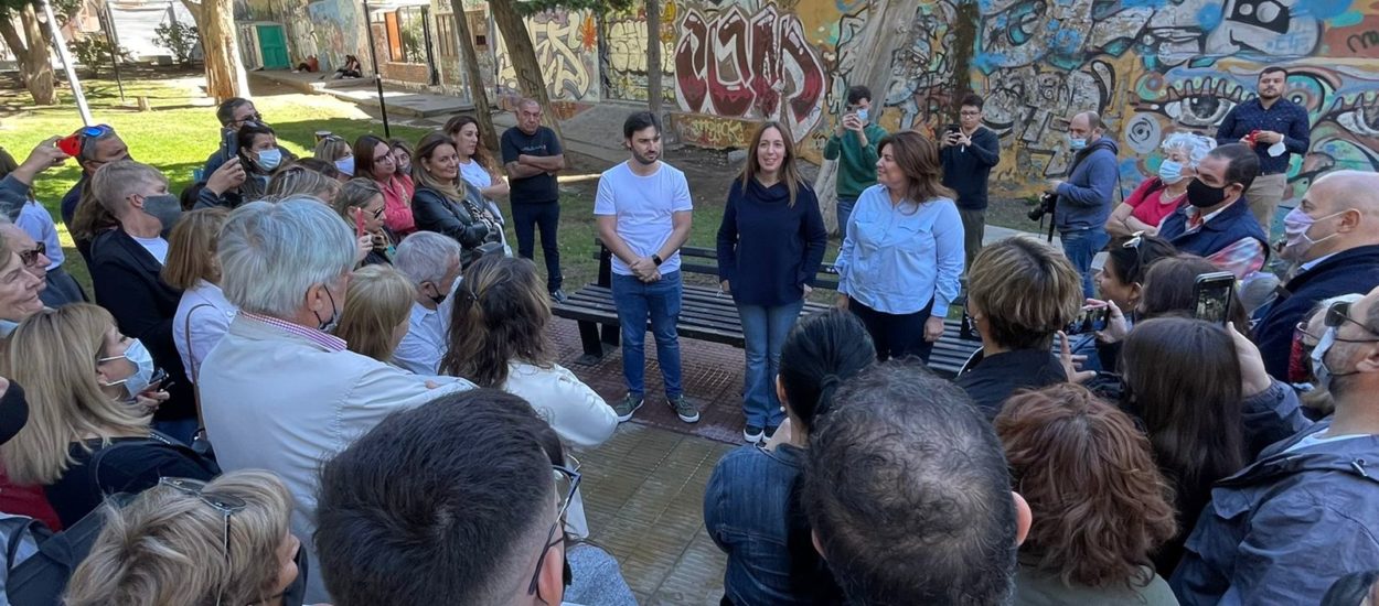 MARÍA EUGENIA VIDAL CERRÓ LA GIRA JUNTO A NACHO TORRES EN COMODORO RIVADAVIA: “VENIMOS POR LA TRANSFORMACIÓN DE CHUBUT Y DE LA ARGENTINA”