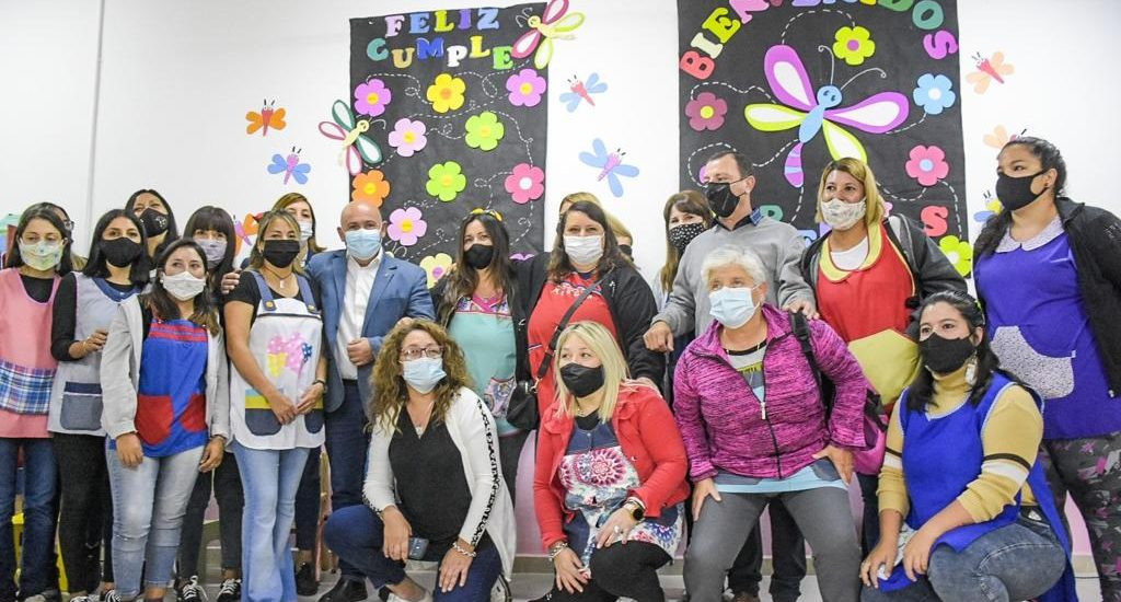 COMENZÓ EL CICLO LECTIVO 2022 EN LOS OCHO CENTROS DE PRIMERA INFANCIA, ALCANZANDO A UNOS 485 NIÑOS DE LOS DISTINTOS BARRIOS