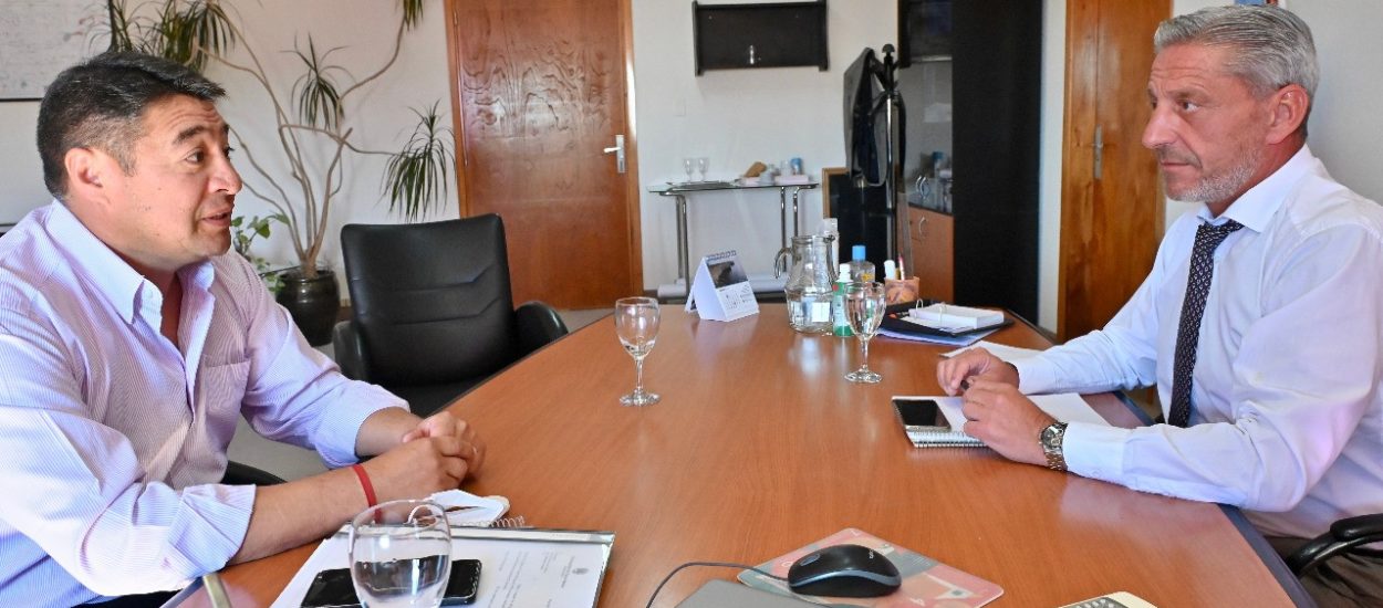 ARCIONI SE REUNIÓ CON EL INTENDENTE DE PASO DE INDIOS