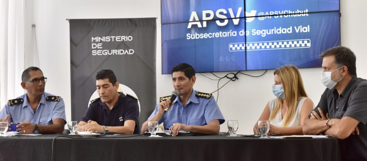 “CHUBUT ES UNA DE LAS PROVINCIAS QUE REALIZA MAYOR CANTIDAD DE CONTROLES DE SEGURIDAD VIAL DEL PAÍS”