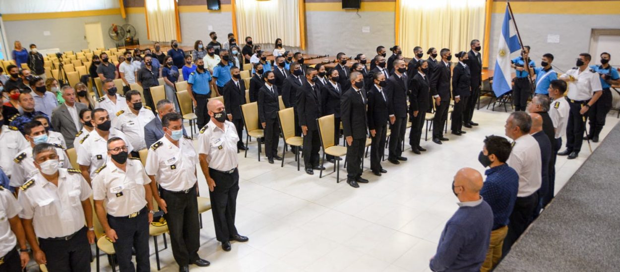 COMENZÓ EL CICLO LECTIVO 2022 DE LA ESCUELA DE POLICÍA DEL CHUBUT EN PUERTO MADRYN