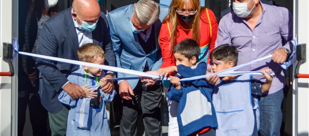 SE INAUGURÓ LA AMPLIACIÓN DEL JARDÍN DE INFANTES N°480