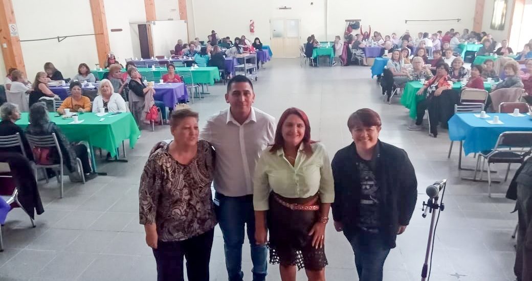 EL GOBIERNO DE LA PROVINCIA ACOMPAÑÓ AL CONSEJO DE ADULTOS MAYORES EN LA CELEBRACIÓN POR EL MES DE LA MUJER