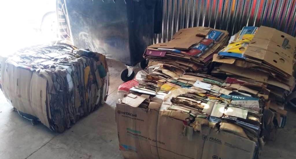 PROVINCIA CAPACITÓ A OPERARIOS DE LA PLANTA DE CLASIFICACIÓN DE RESIDUOS DE LA LOCALIDAD DE TELSEN