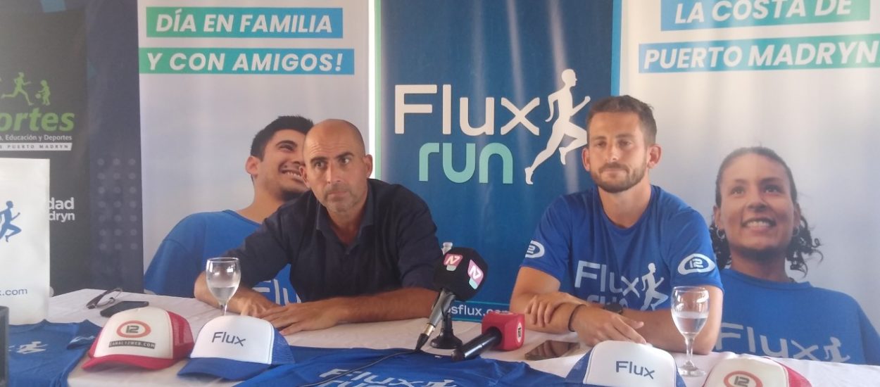 EL 27 DE MARZO SE CORRE LA FLUX RUN EN LA COSTA DE PUERTO MADRYN