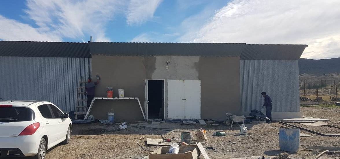 PROVINCIA Y EL CENTRO DE VETERANOS DE GUERRA DE COMODORO RIVADAVIA AVANZAN EN LA FINALIZACIÓN DE LA SEDE DEL BARRIO CIUDADELA