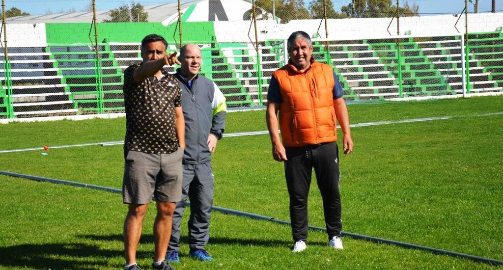 EL GOBIERNO DE LA PROVINCIA RECORRIÓ OBRAS EN EJECUCIÓN EN CLUBES DE RAWSON 