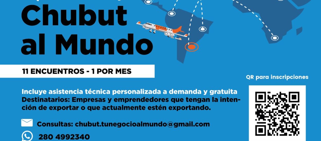 CONVOCAN A EMPRESAS Y EMPRENDEDORES A CICLO DE CAPACITACIONES Y ASESORAMIENTOS TÉCNICOS PARA LA PROMOCIÓN DE EXPORTACIONES