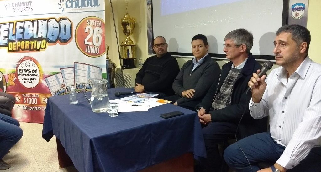LOTERÍA DEL CHUBUT PRESENTÓ EL TELEBINGO DEPORTIVO EN ESQUEL 