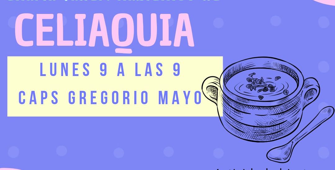 EL GOBIERNO DEL CHUBUT TRABAJA PARA ORIENTAR Y BRINDAR MAYOR INFORMACIÓN ACERCA DE LA CELIAQUÍA