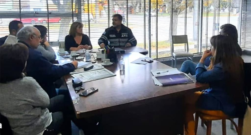 SEGURIDAD VIAL: FUNCIONARIOS DE LA APSV CUMPLIERON AGENDA EN LA COMARCA ANDINA