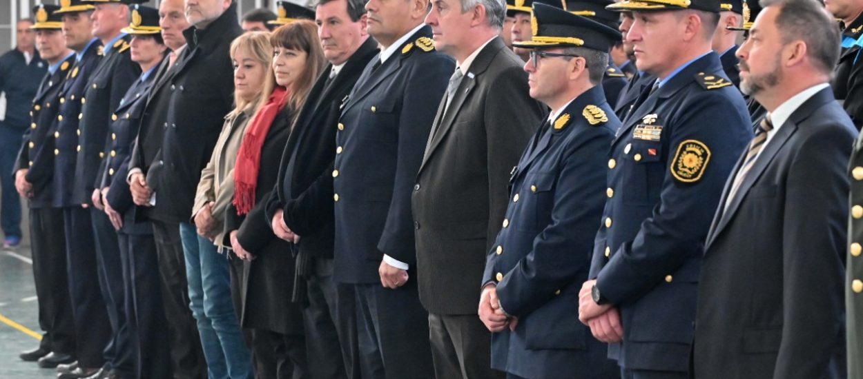 ASUMIERON LOS NUEVOS DIRECTORES DE LA PLANA MAYOR DE LA POLICÍA DEL CHUBUT