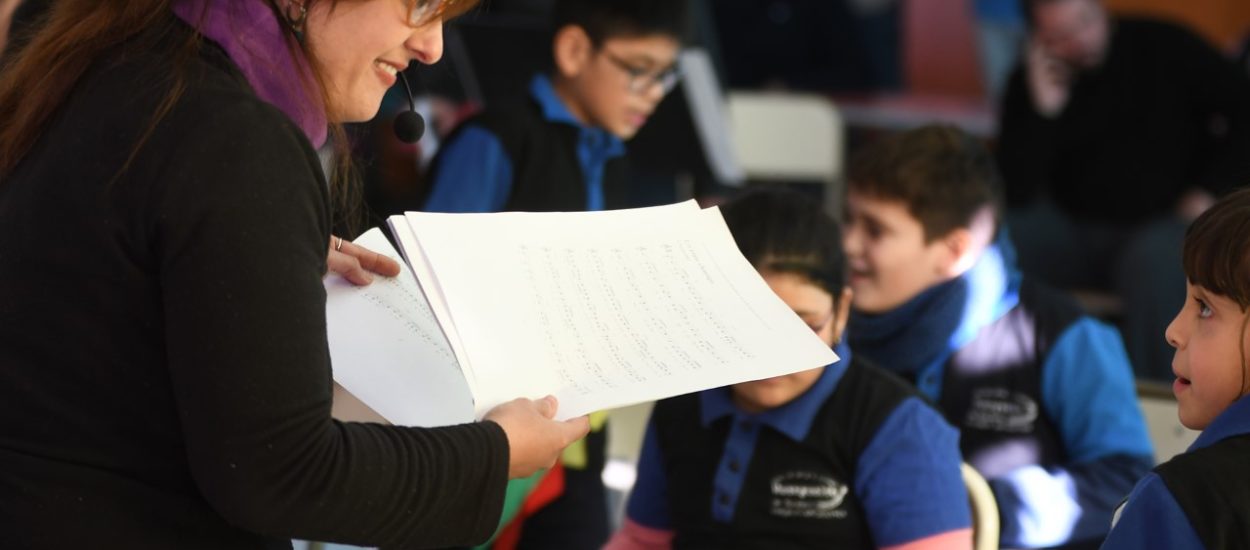 EDUCACIÓN LLEVA ADELANTE UN ENCUENTRO DE COROS Y ORQUESTAS