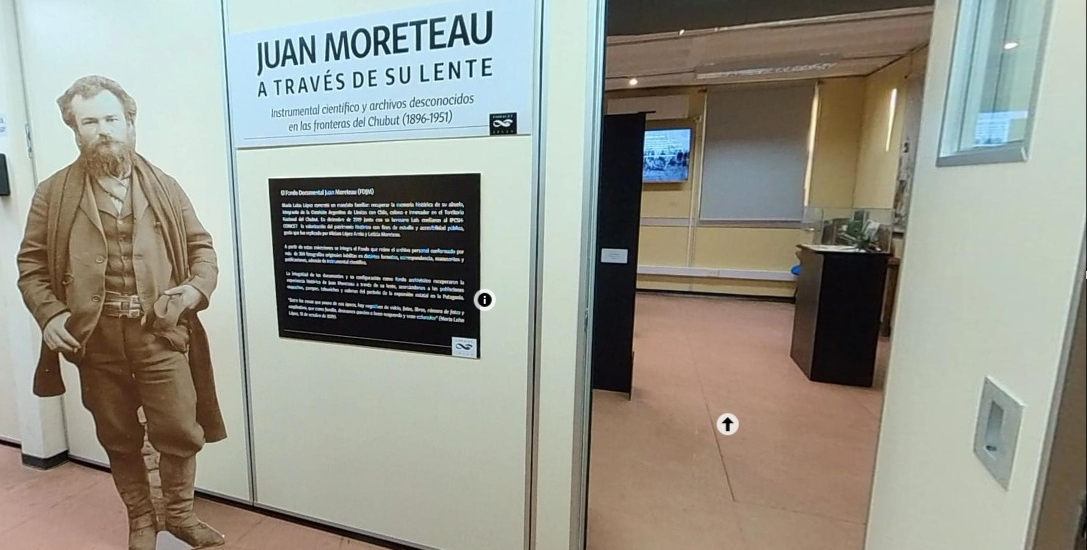 LANZAN WEB CON TOUR VIRTUAL SOBRE LA MUESTRA DE JUAN MORETEAU