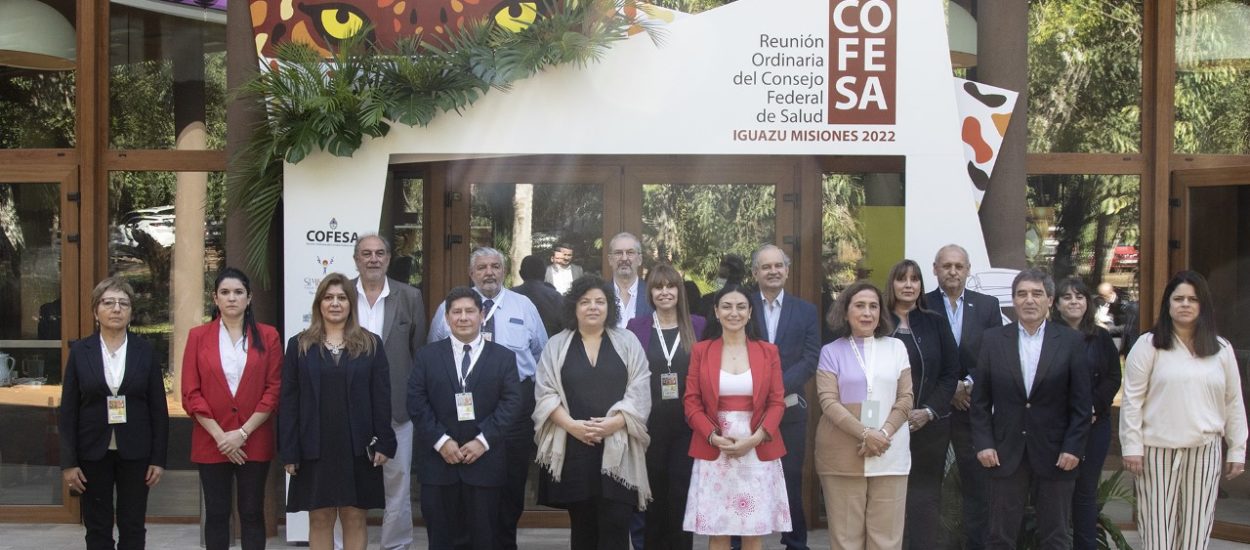 Chubut participó en Puerto Iguazú de un nuevo Consejo Federal de Salud