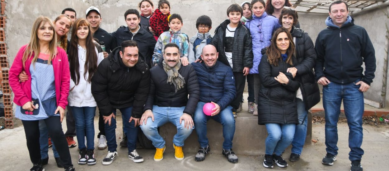 EL INTENDENTE VISITÓ EL COMEDOR INFANTIL “JERUEL”, A QUIENES LES AGRADECIÓ POR EL TRABAJO SOCIAL QUE REALIZAN