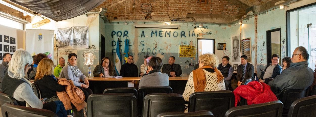 El Gobierno del Chubut participó de una mesa de trabajo en el marco del 50 Aniversario de la Masacre de Trelew