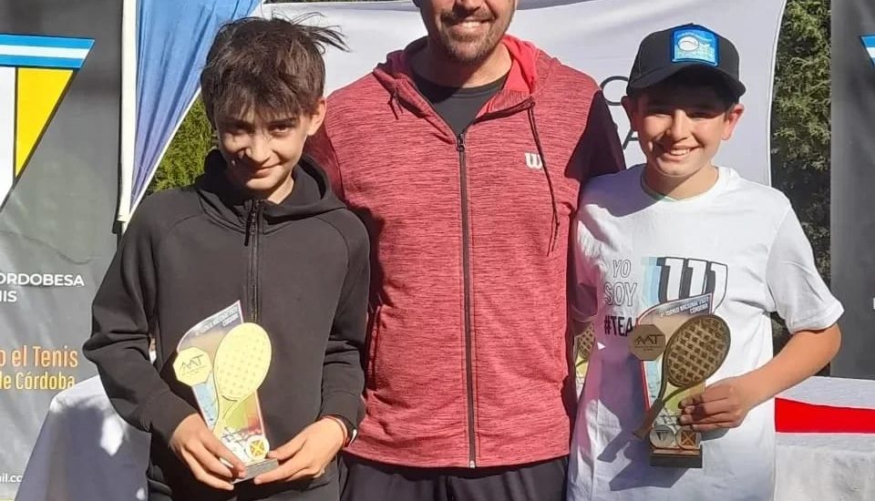 LOS MADRYNENSES AGUSTINA Y ENZO DÍAZ FANTILLI PARTICIPARON DE LOS NACIONALES DE TENIS