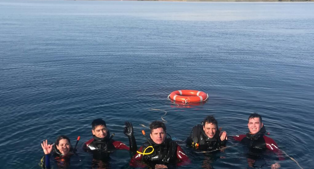 BRIGADA DE RESCATE ACUÁTICO DE LOS BOMBEROS DE MADRYN REALIZÓ PRÁCTICA