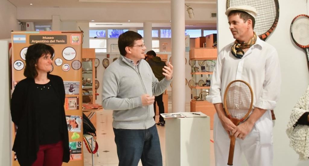 Cultura: Quedó inaugurada la Muestra sobre el Museo Argentino de Tenis 