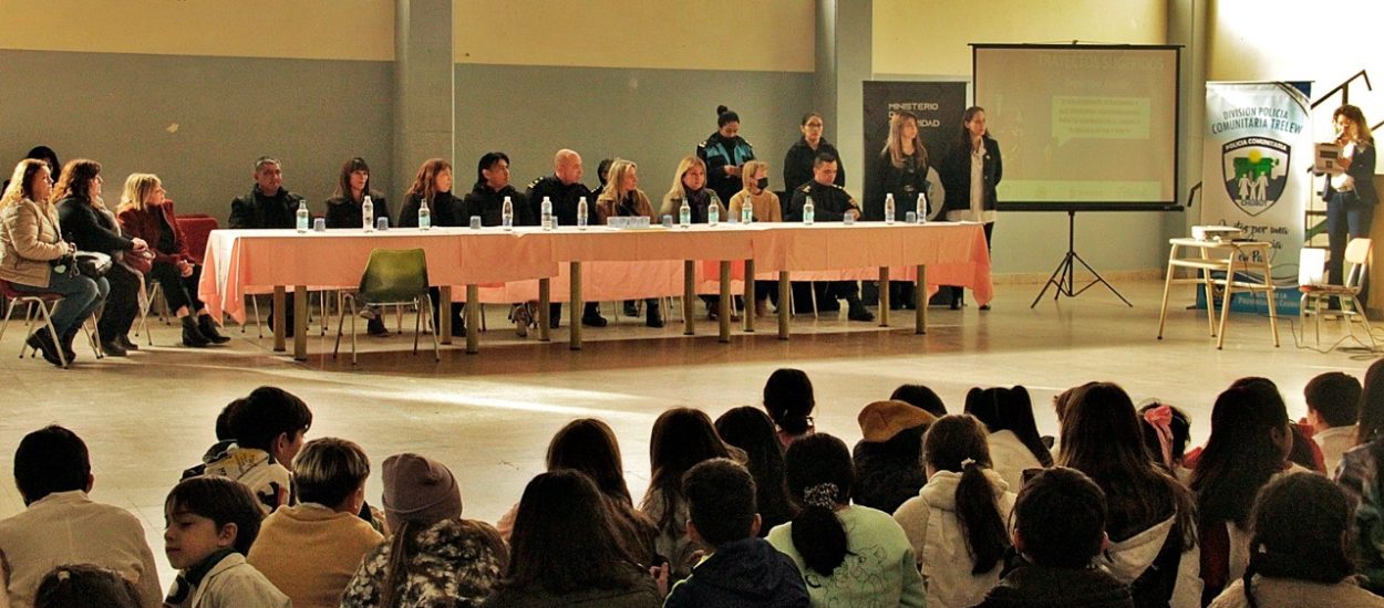 Gaiman: El Ministerio de Seguridad avanza con la puesta en marcha de los “Trayectos Escolares Sugeridos”