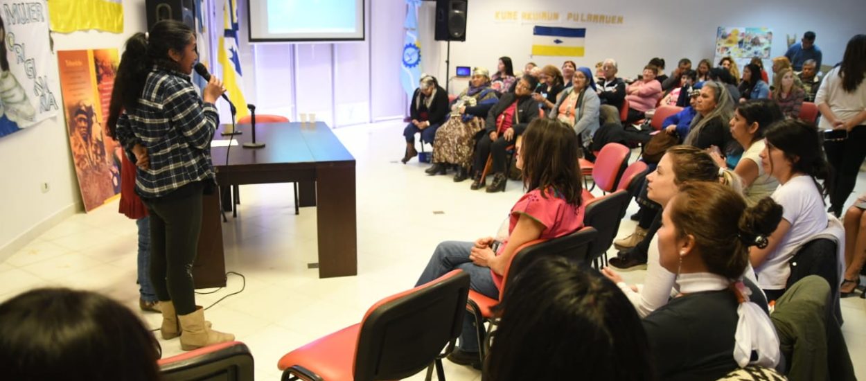 El Gobierno del Chubut lleva adelante el 1º Encuentro Provincial de Mujeres Originarias