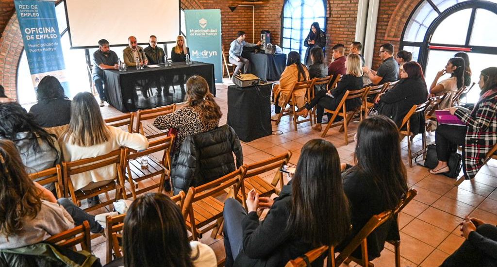 PUERTO MADRYN FUE SEDE DE LA PRESENTACIÓN DE CAPACITACIONES PARA AGENCIAS DE EMPLEO DE TODA LA PROVINCIA