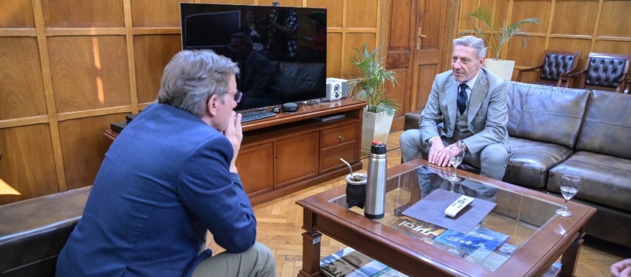 Arcioni se reunió con el Secretario de Agricultura, Ganadería y Pesca de la Nación