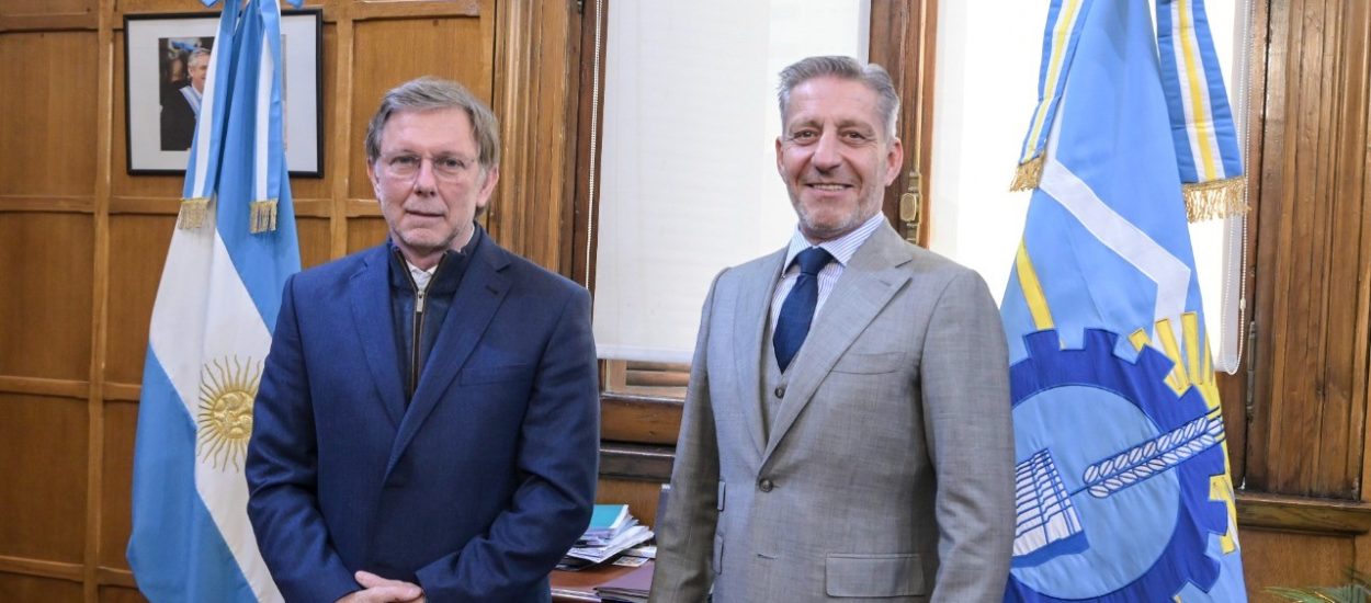 Arcioni se reunió con el Secretario de Agricultura, Ganadería y Pesca de la Nación