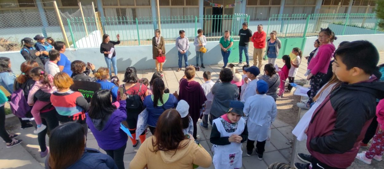 El Gobierno del Chubut trabaja en la reparación de la caldera de la Escuela Nº 165