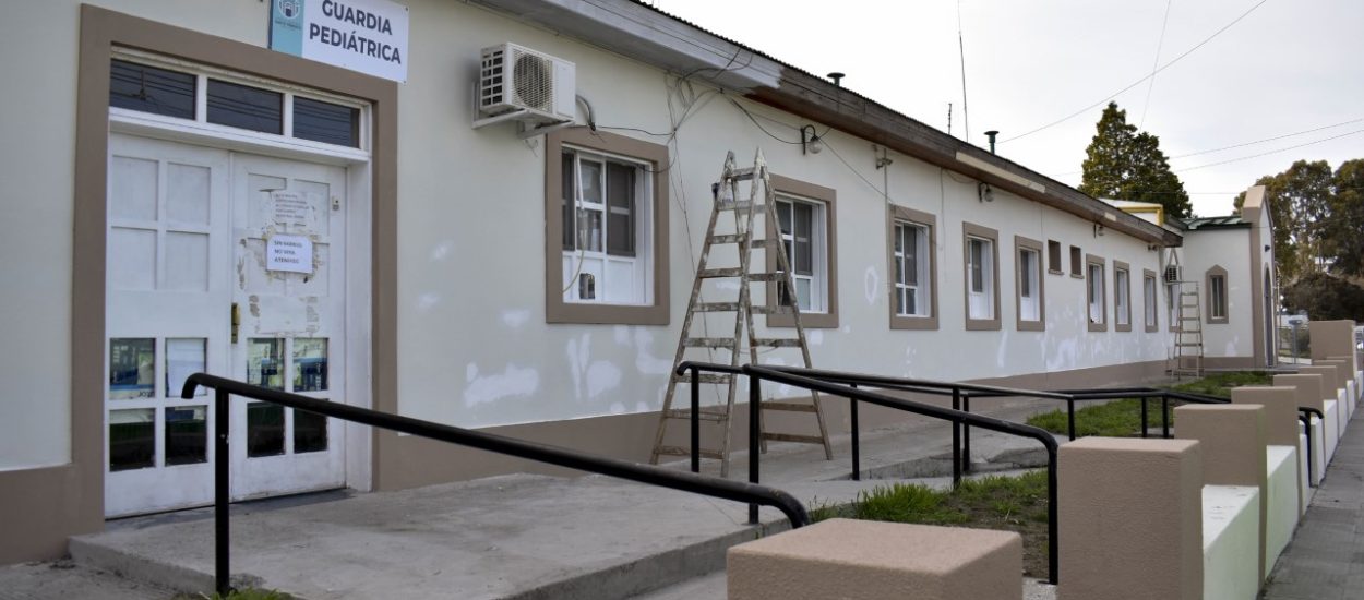 El Gobierno del Chubut realiza reparaciones en el Hospital Santa Teresita de Rawson  