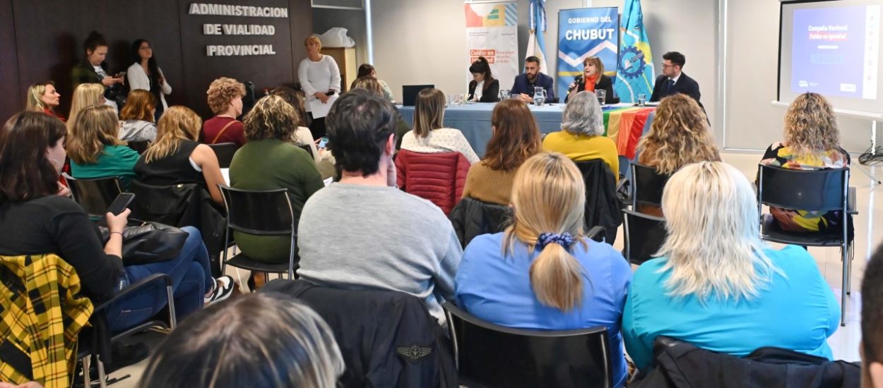 Desarrollo Social: Se realizó en Rawson una jornada de trabajo sobre la campaña nacional “Cuidar en Igualdad”