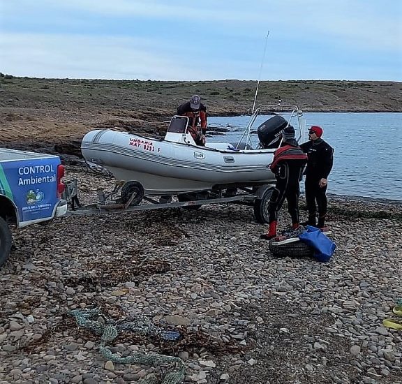 Provincia realizó muestreo de Marea Roja en Bahía Bustamante y Camarones 