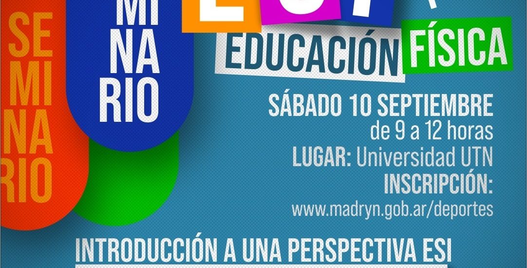 HABRÁ UNA CAPACITACIÓN ABIERTA DE EDUCACIÓN SEXUAL INTEGRAL Y EDUCACIÓN FÍSICA