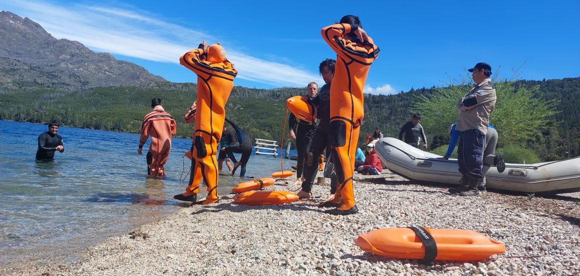 El Gobierno de la Provincia capacitó en primeros auxilios a personal de la Reserva Forestal del Lago Epuyén