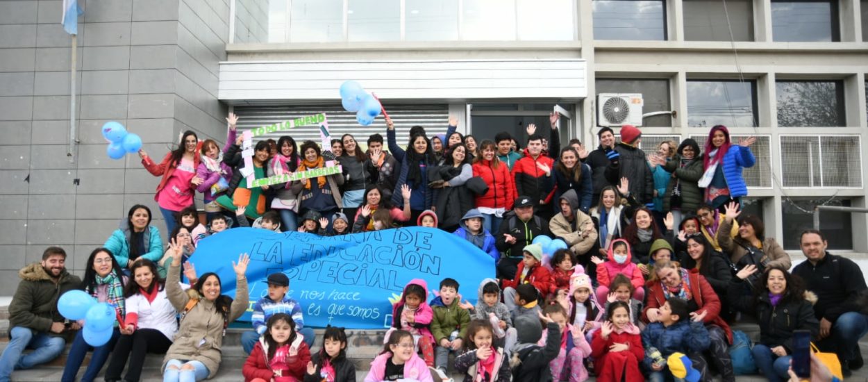 Escuelas de Rawson celebraron la Semana de la Educación Especial en el Ministerio de Educación