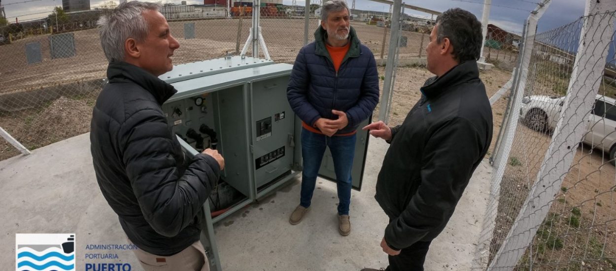 SE COMPLETÓ UNA NUEVA OBRA DE ILUMINACIÓN EN EL MUELLE STORNI