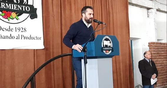 El Gobierno del Chubut reiteró el apoyo al sector ganadero en la 33° Exposición Bovina de Sarmiento