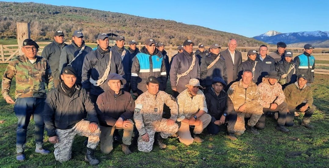 Seguridad: El ministro Castro continúa recorriendo la región cordillerana de la Provincia