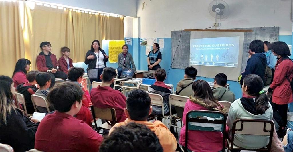 Seguridad: Provincia continúa con una intensa agenda de actividades de concientización en las escuelas