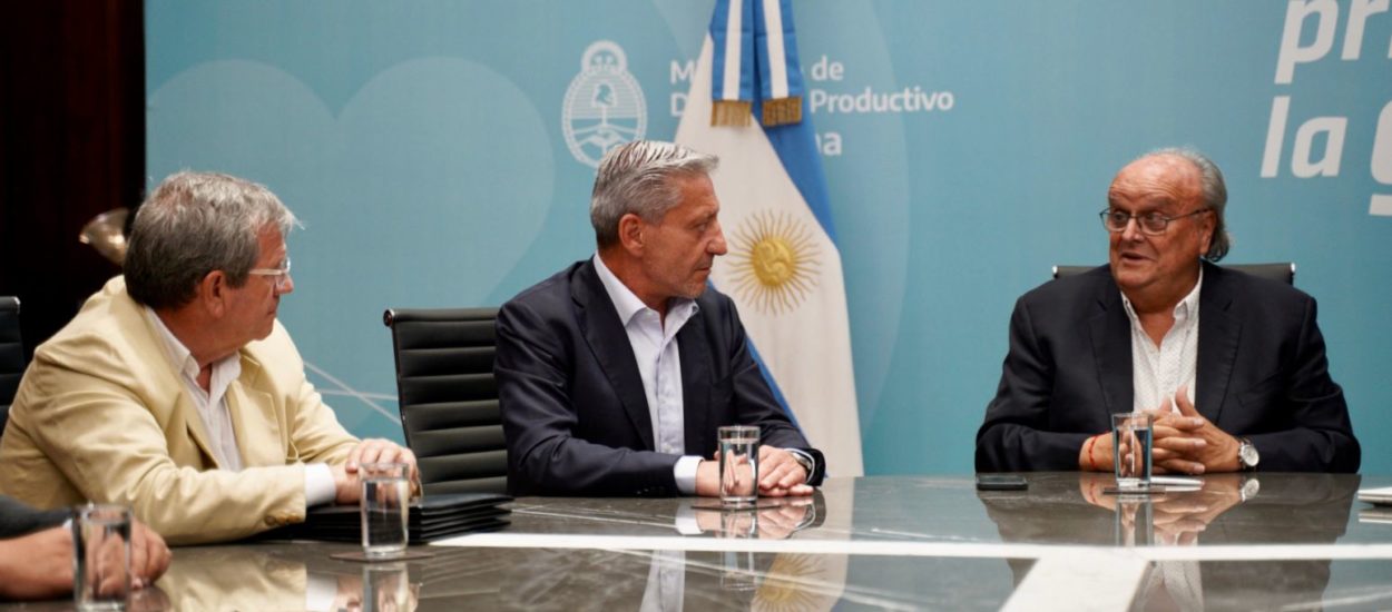 Arcioni gestionó beneficios para PyMEs del Chubut en encuentro con el secretario Mendiguen