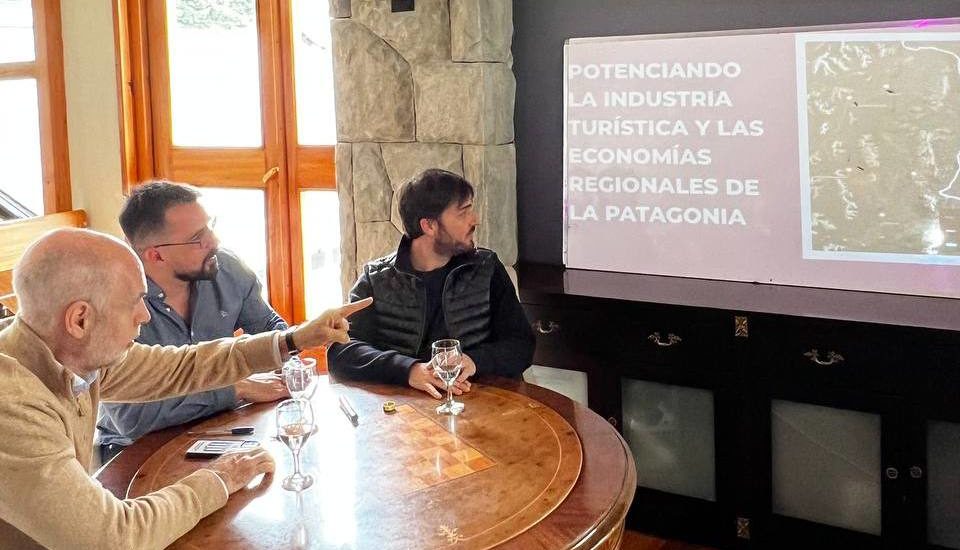 Torres y Taccetta con Larreta: proponen modificar la traza de la ruta nacional 40 para potenciar el turismo