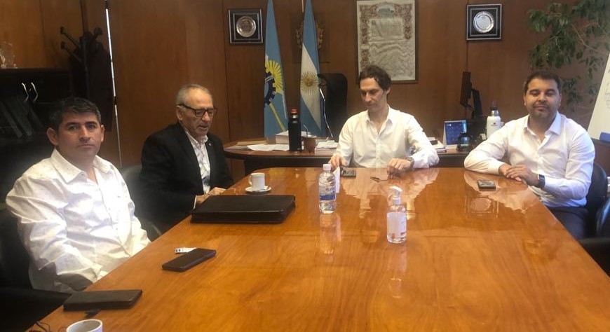 Autoridades del Banco del Chubut recibieron a la Cámara de Comercio, Industria, Producción y Turismo de Esquel