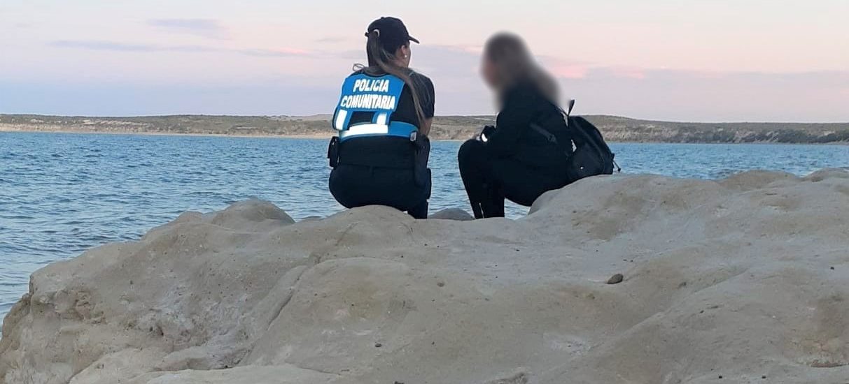 Personal de la Policía Comunitaria evitó fatal desenlace en Puerto Madryn