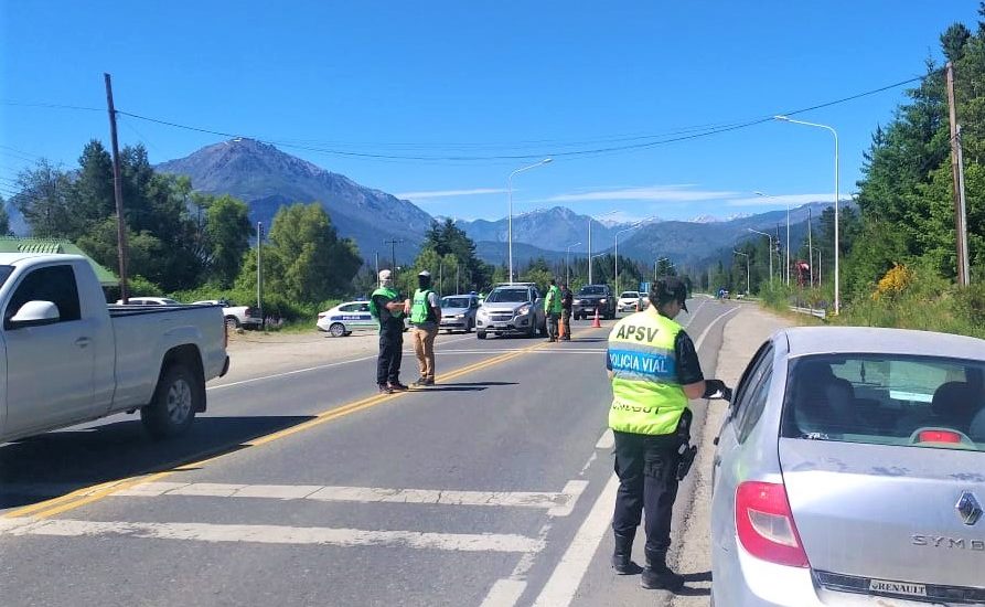 Seguridad Vial: Más de 7 mil vehículos controlados y 59 alcoholemias positivas durante el fin de semana en Chubut
