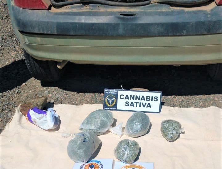 La Policía del Chubut secuestró 1.000 dosis de marihuana en Esquel