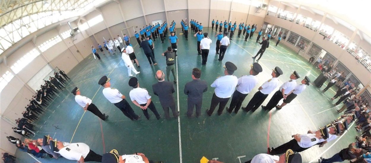 Rawson: Se realizó el acto de egreso de 56 nuevos agentes de la Policía del Chubut