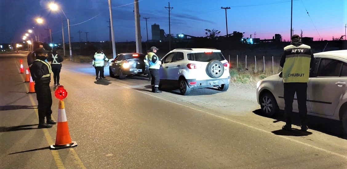 Seguridad Vial: Más de 8 mil vehículos controlados con 57 conductores retirados de la vía pública en Chubut