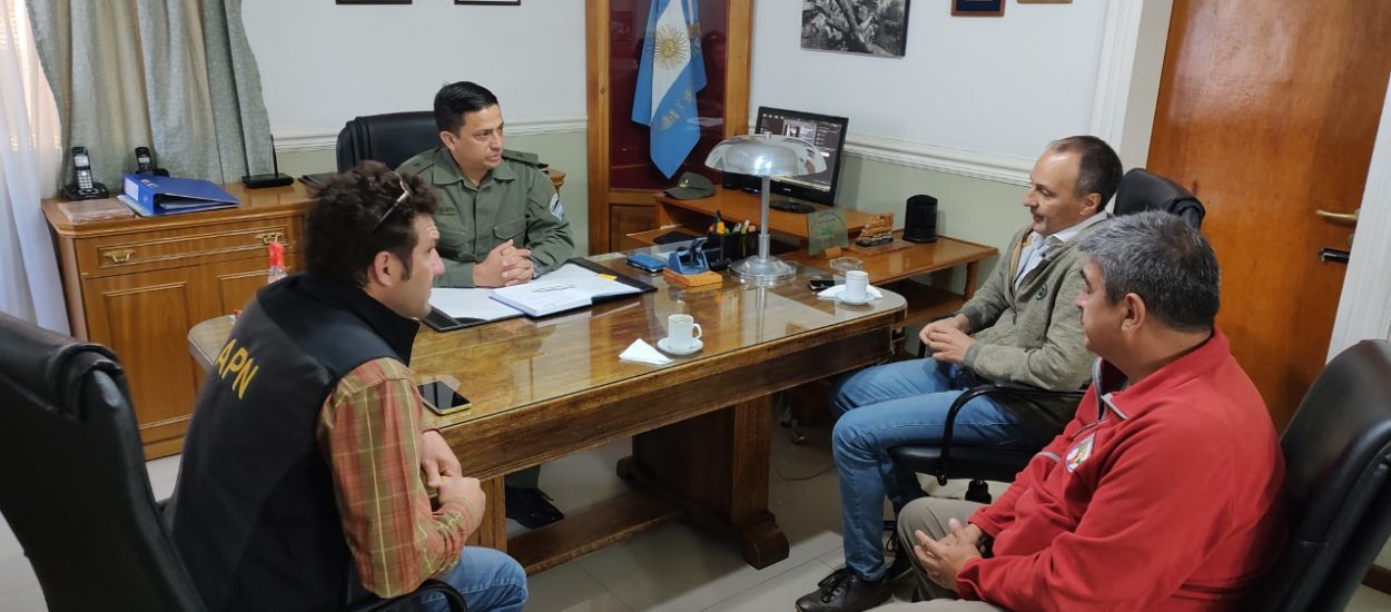 Provincia, Gendarmería y la Intendencia del Parque “Los Alerces” trabajan en la prevención de incendios forestales