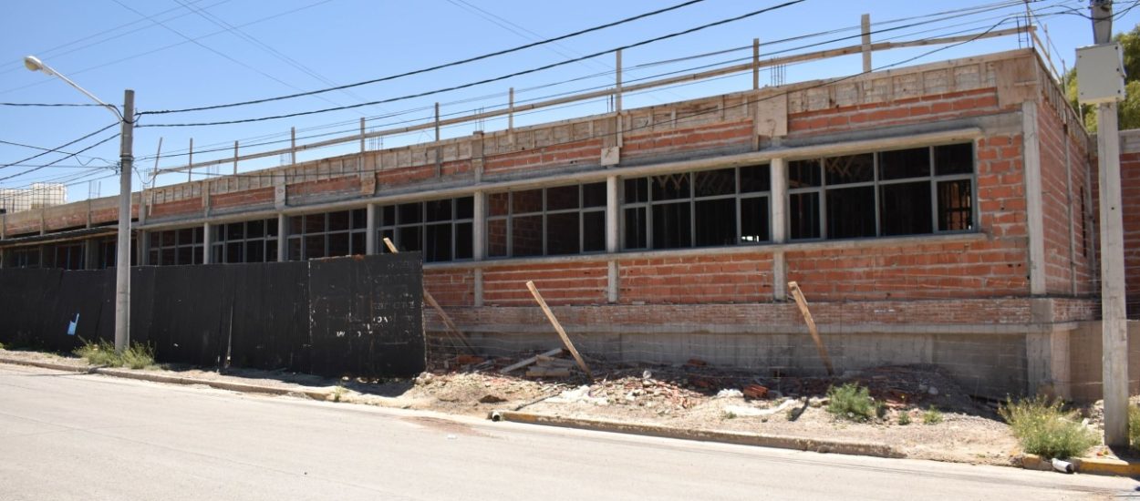 Provincia avanza en la construcción de la Escuela N° 7707 de Puerto Madryn